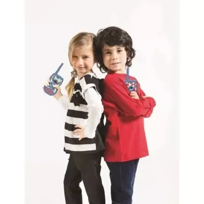 Talkies-Walkies Disney Stitch - Portée 200m - Bleu - Jouet Fun