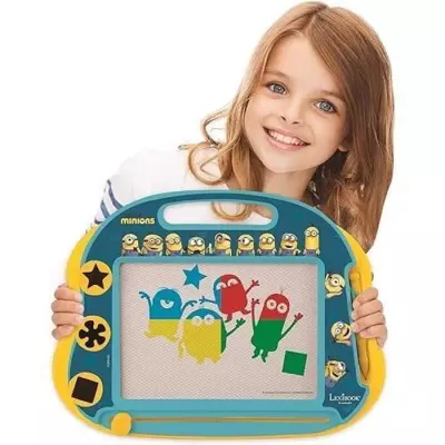 Ardoise Magique Minions A5 avec accessoires - Format compact