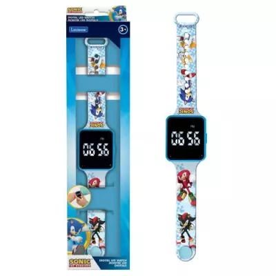 Montre LED connectée Lexibook Sonic - Bracelet ajustable