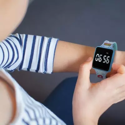 Montre LED connectée Lexibook Sonic - Bracelet ajustable