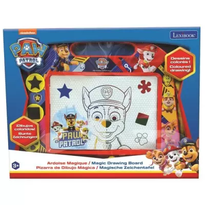 Ardoise magique Pat' Patrouille A5 avec accessoires - Dessiner en couleurs