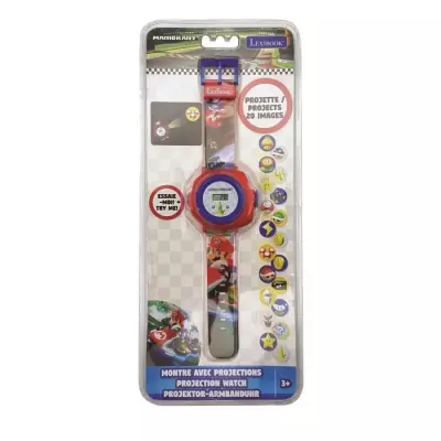 Montre de projection Mario Kart - 20 images - LEXIBOOK