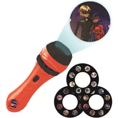 Projecteur à histoires Miraculous - LEXIBOOK - Enfant - Rouge