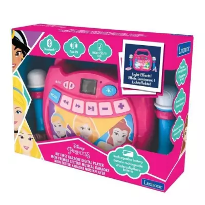 Enceinte Bluetooth Disney Princesses avec Effets Lumineux et Micros
