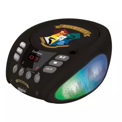 Lecteur CD Bluetooth transportable Harry Potter avec effets lumineux - LEXIBOOK