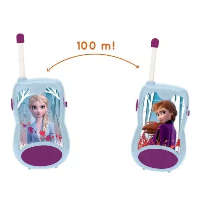 Talkies-Walkies La Reine des Neiges - Portée 100m - Extérieur - Enfant
