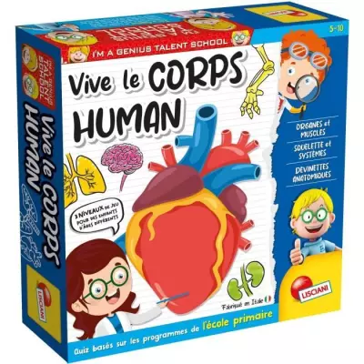 Jeu éducatif Ludique: Vive le Corps Humain - Quiz et Parcours