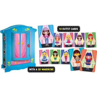 Jeu créatif Montessori Baby Bois - Poupée magnétique