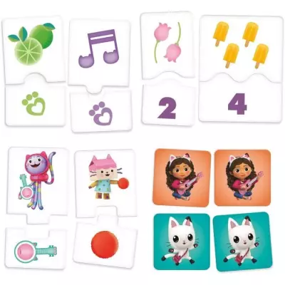 Collection éducative LISCIANI - Gabby's Dollhouse - Jeux variés - Maison de poupée
