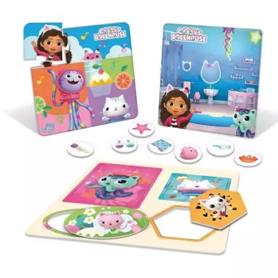Collection éducative LISCIANI - Gabby's Dollhouse - Jeux variés - Maison de poupée