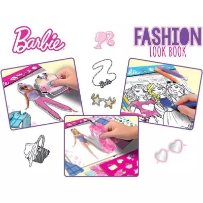 Cahier de croquis mode Barbie - Livret de création stylisme fashion - LISCIANI