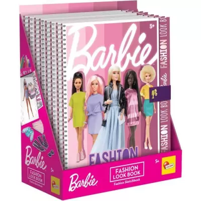 Cahier de croquis mode Barbie - Livret de création stylisme fashion - LISCIANI