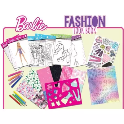 Cahier de croquis mode Barbie - Livret de création stylisme fashion - LISCIANI
