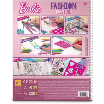 Cahier de croquis mode Barbie - Livret de création stylisme fashion - LISCIANI