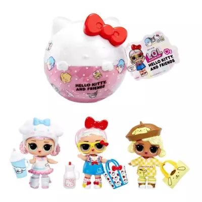 Poupées L.O.L. Surprise Loves Hello Kitty Tots - 7,5 cm
