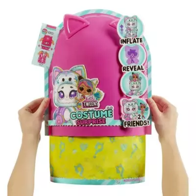Découvrez la Poupée Tweens Emma Emo - Surprise 17cm + Animal gonflable