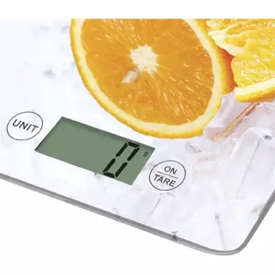 Balance culinaire Slim - Orange compacte et moderne