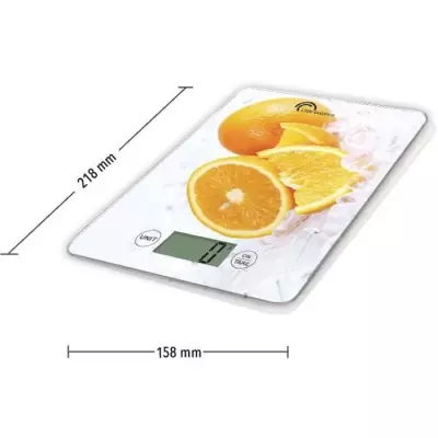 Balance culinaire Slim - Orange compacte et moderne