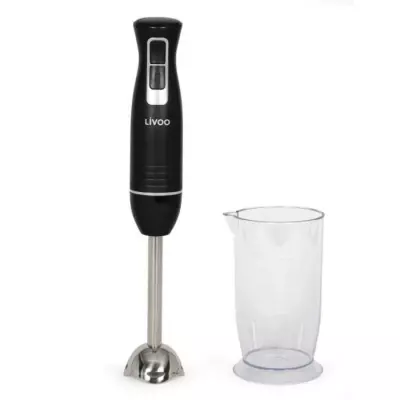 Mixeur plongeant avec bol LIVOO DOP245N 400W Noir