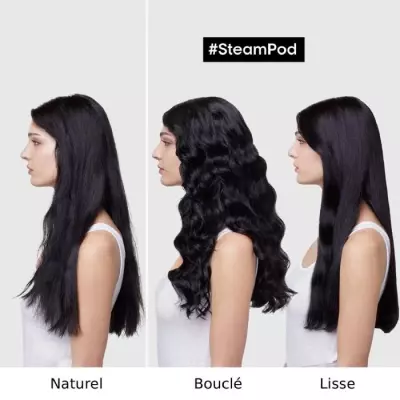 Lisseur-boucleur vapeur SteamPod 4: Coiffure parfaite en un clin d'œil