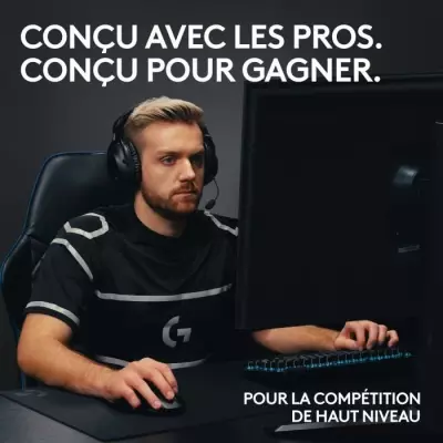 Clavier gamer sans fil Logitech G Pro X TKL Lightspeed - Noir