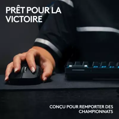 Clavier gamer sans fil Logitech G Pro X TKL Lightspeed - Noir