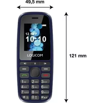 Smartphone LOGICOM Posh 402 Bleu - Compact et performant!