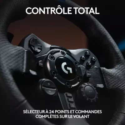 Volant de course et pédales G923 - Logitech G - PS5, PS4, PC