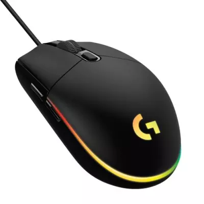Souris gamer filaire Logitech G203 Lightsync RGB Noir