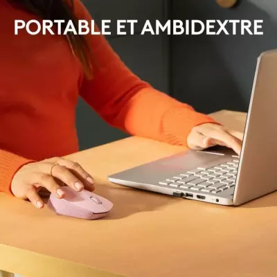 Souris Logitech M171 Sans Fil Ambidextre Rose - Compacte et pratique