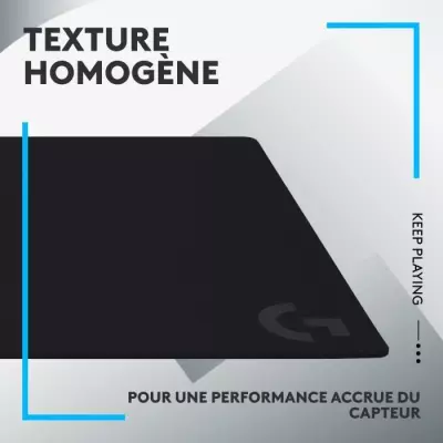 Tapis de souris gamer Logitech G840 Noir - 8x43x8 cm