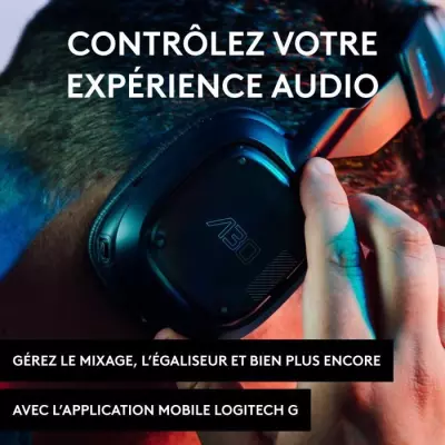 Casque gamer Logitech G A30 - Sans fil - Bleu Marine