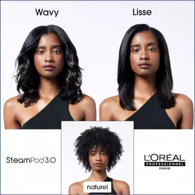 Lisseur L'Oréal Pro Vapeur SteamPod 3 - Performant et Compact