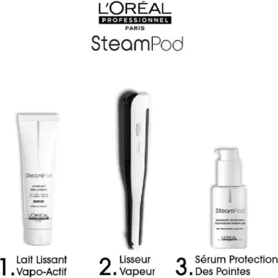 Pack Steampod 3.0 - Lisseur vapeur professionnel