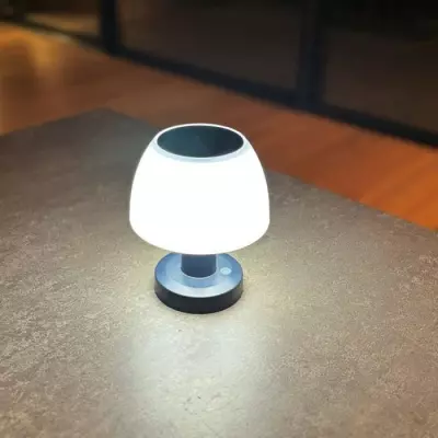 Lampe de table solaire LUMISKY LUMINA LED blanc 4 intensités - Design compact