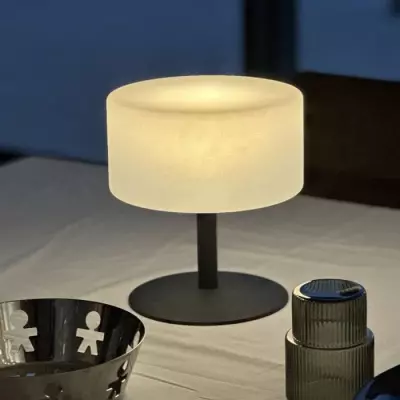 Lampe de table sans fil LUMISKY - ATLAS Rock - Gris