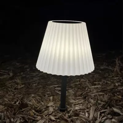Lampe de table solaire 2 en 1 - LUMISKY - LED blanc dimmable