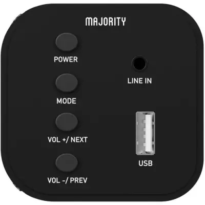 Enceinte MAJORITY K2 2.1 - Bluetooth, USB, Optique, HDMI ARC - 150W - Caisson de basses sans fil