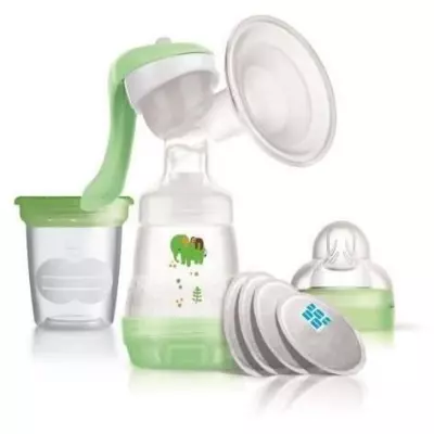 Kit tire-lait manuel + Kit allaitement MAM: Compact et pratique!