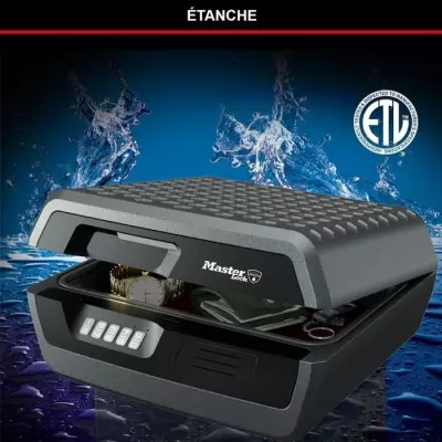 Malette de Sécurité Anti feu MASTER LOCK - Ignifuge et Etanche