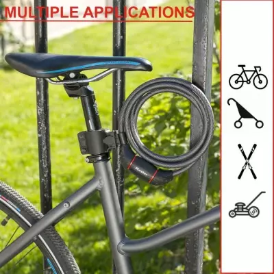Antivol Vélo Master Lock Câble 1,8m - Sécurité Extérieure ★