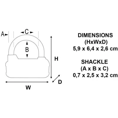 Cadenas à Combinaison Master Lock Gris - Sécurité Compacte