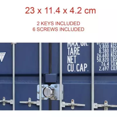 Cadenas pour Porte de Camionnettes - Sécurité renforcée