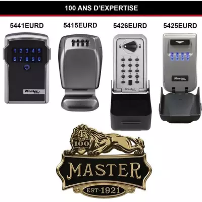 Boite à clés sécurisée certifiée - XL - MASTER LOCK