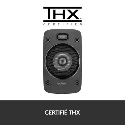 Enceinte PC - Filaire - Logitech - Z906 - Noir Enceinte PC - Filaire - Logitech - Z906 - Noir