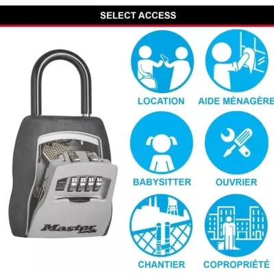 Boite à clés sécurisée MASTER LOCK 5400EURD - Format M - Avec anse