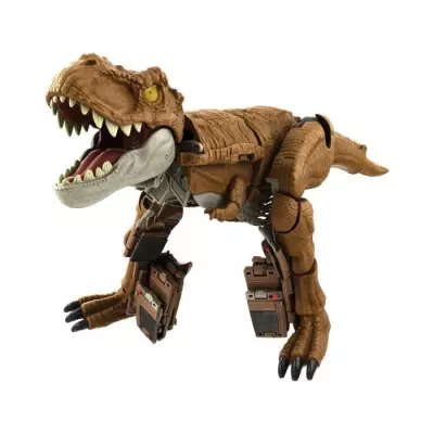 Figurine miniature Jurassic World : Tyrannosaure et camion rugissant