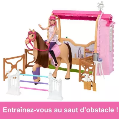Barbie – Coffret Écurie Ultime Mysteries : The Great Horse Chase