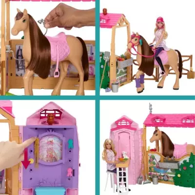 Barbie – Coffret Écurie Ultime Mysteries : The Great Horse Chase