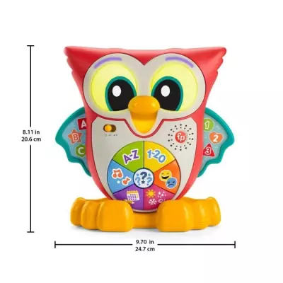 Éveillez les sens avec Fisher-Price Élisabeth la Chouette Linkimals HJM69